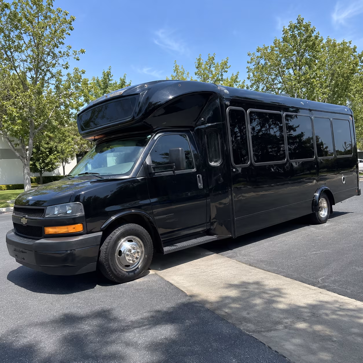 ames 15 passenger party bus