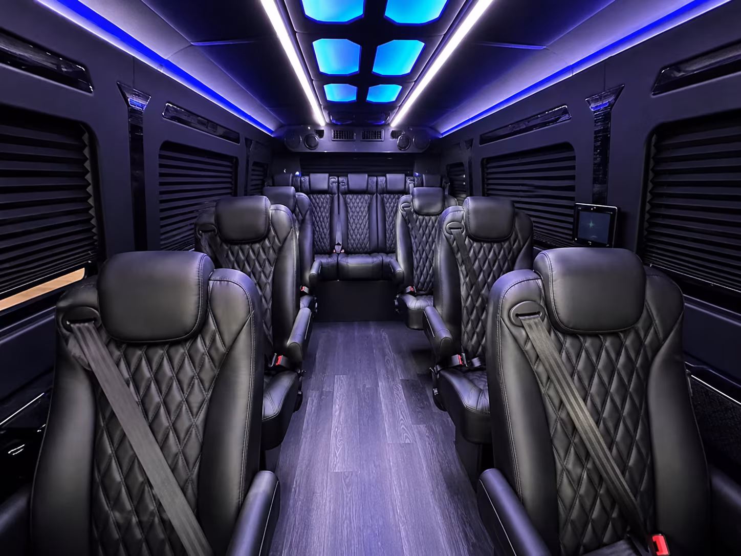 ames employee transportation onboard seating