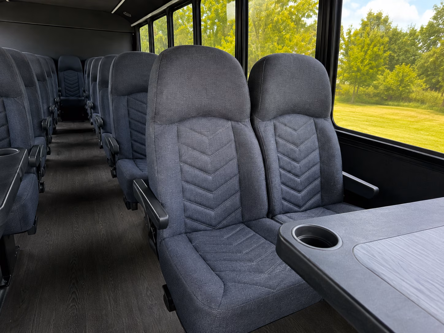 ames prom transportation onboard seating
