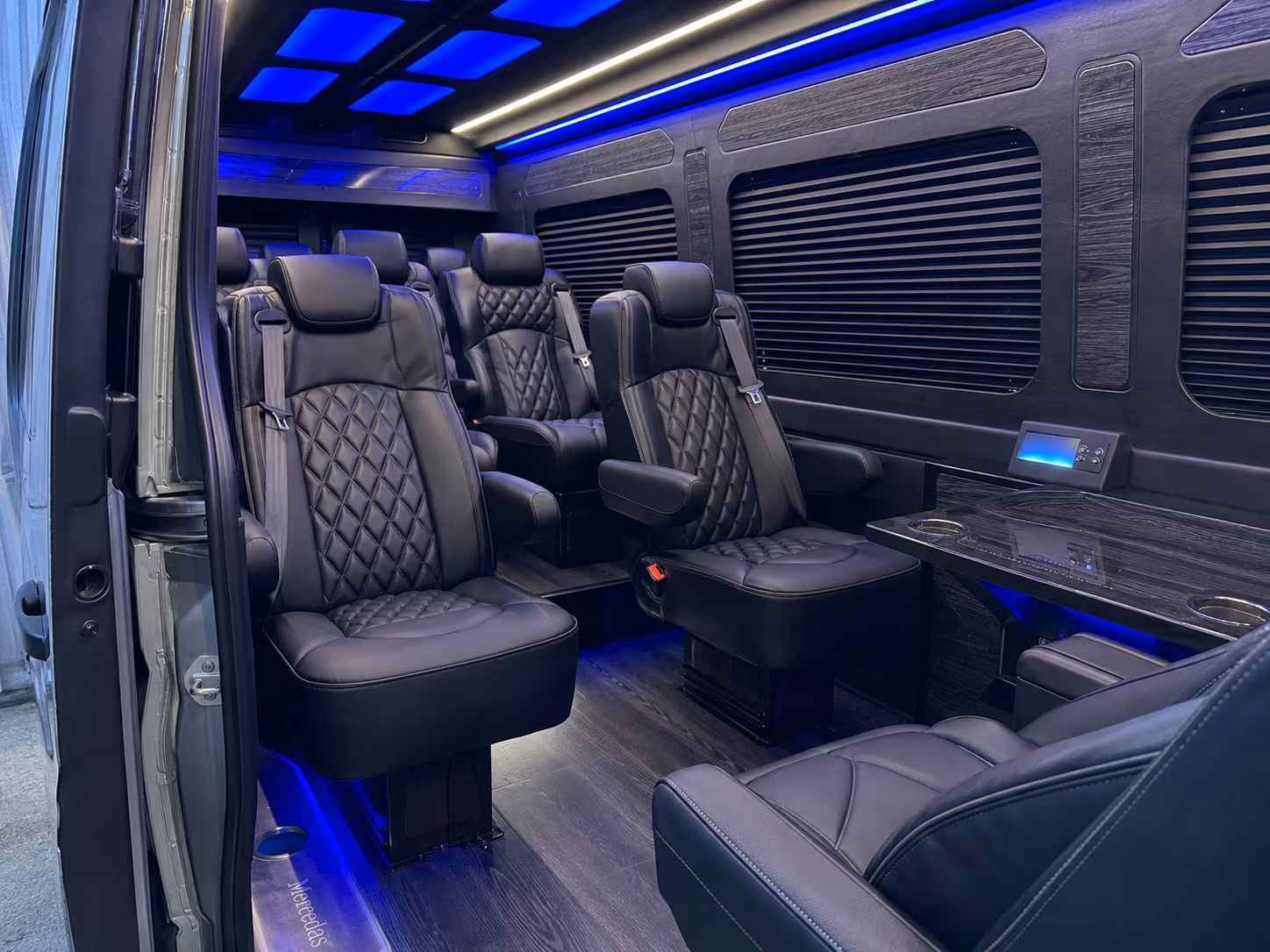 sprinter van transportation for groups and events across ames